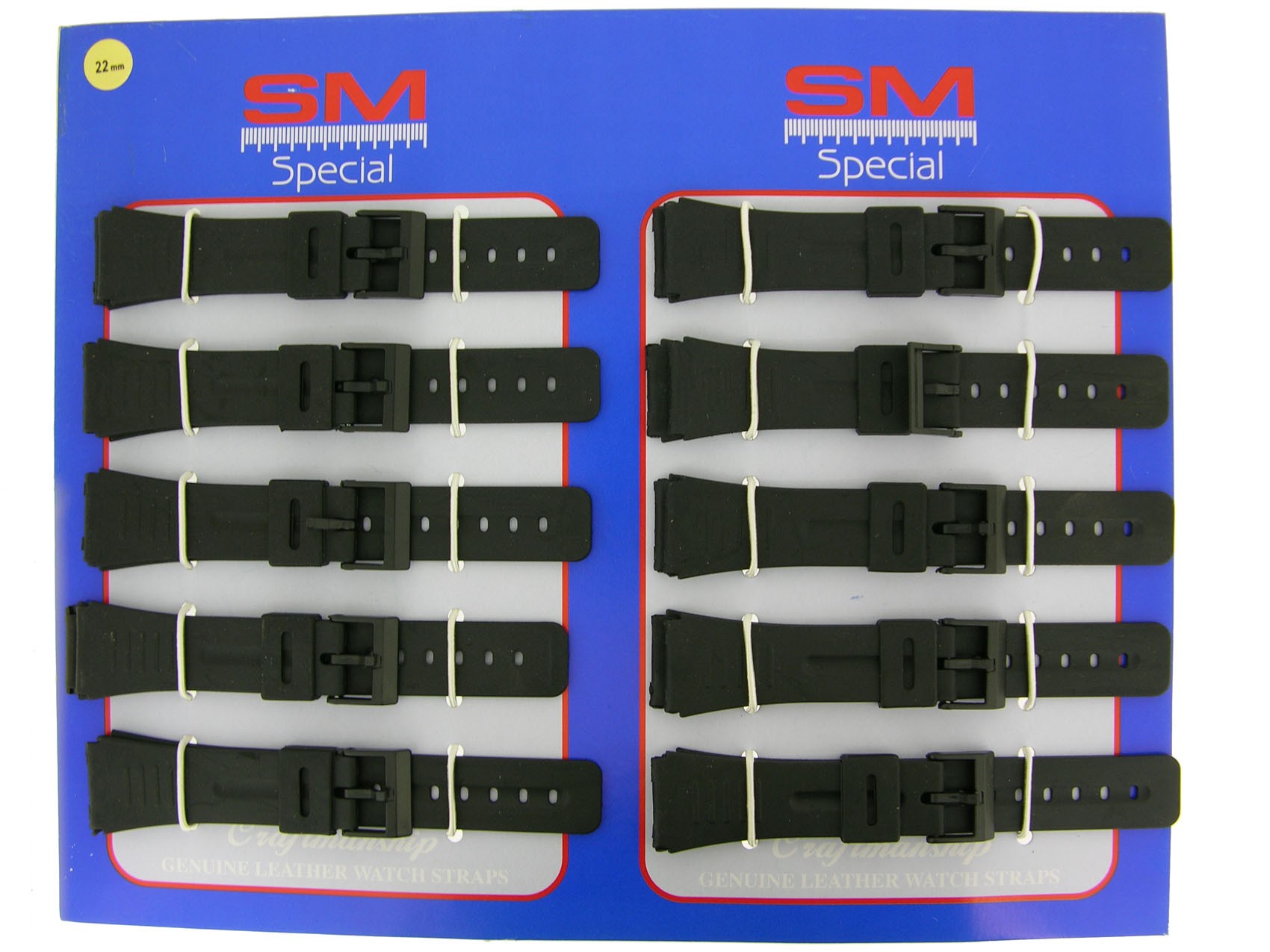 PU RUBBER STRAP 22mm