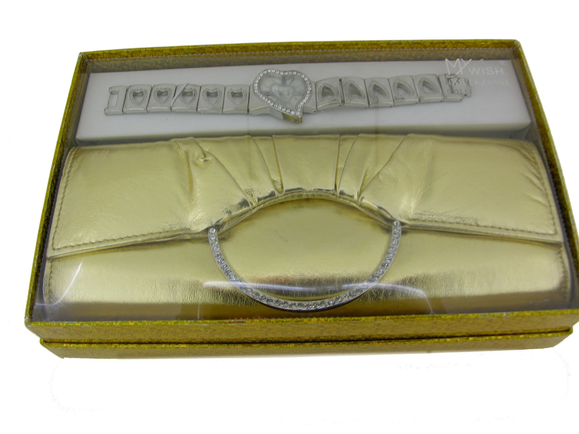 Clutch Bag Gold Watc