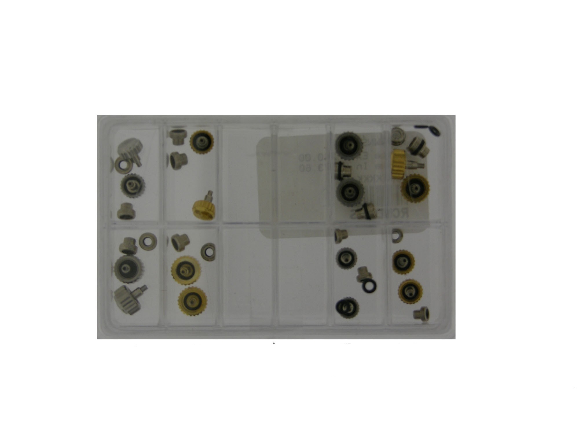 Box Of Asst Rolex Crowns 24PCS