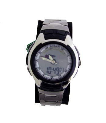 Digiana Watch BLK/SIL Rubber