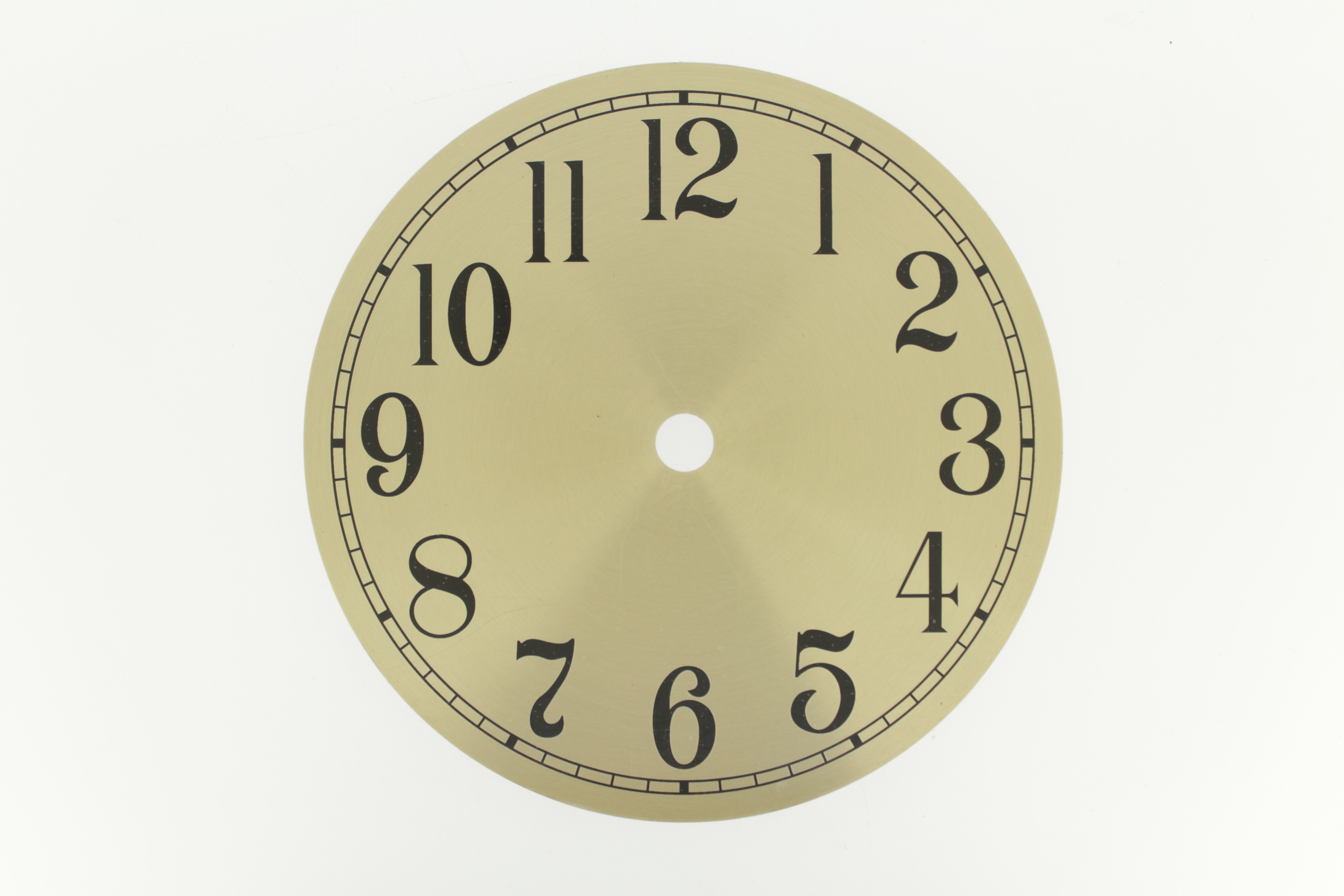 CLOCK DIAL 132mm GOLD ARABIC