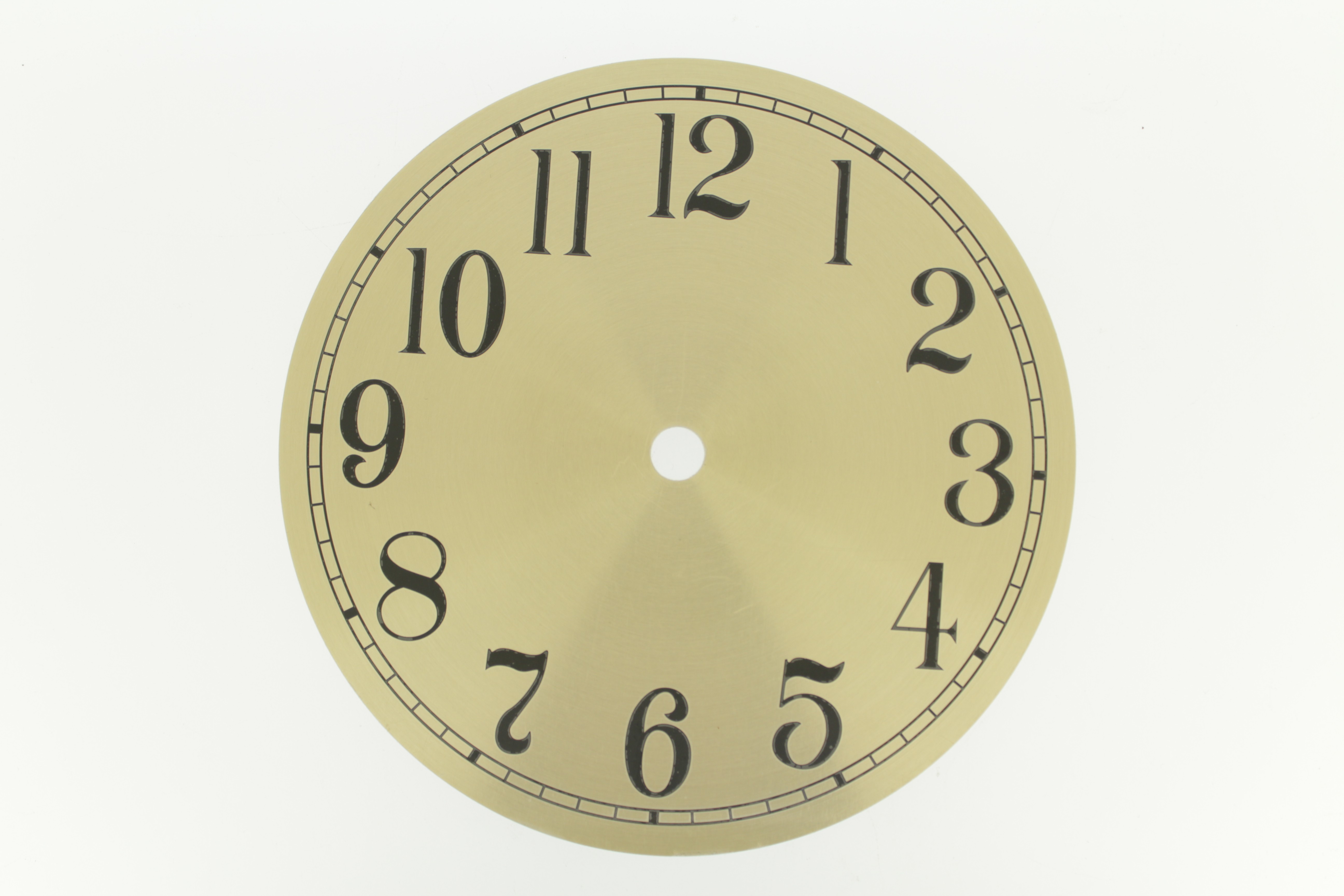 CLOCK DIAL 150mm GOLD ARABIC