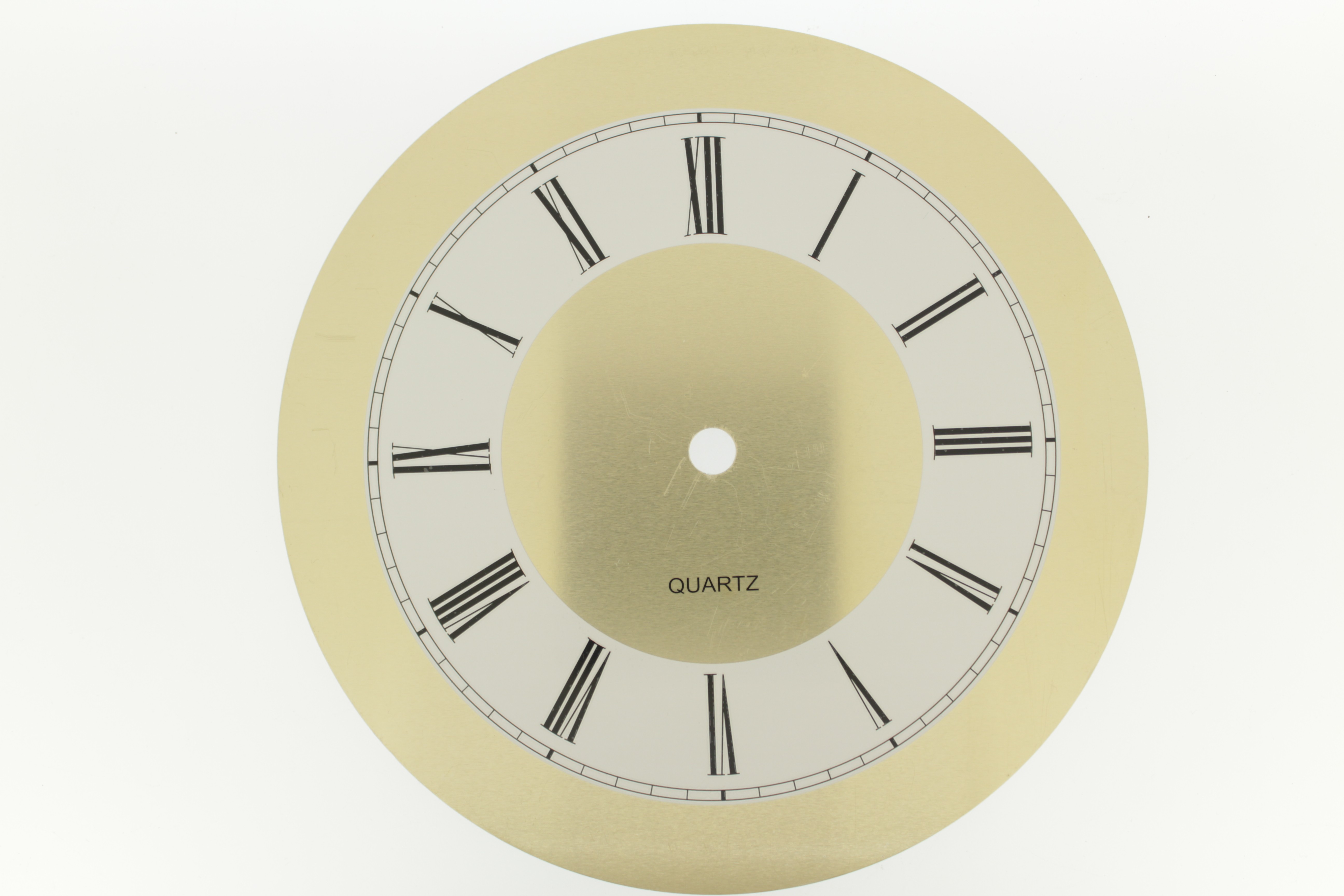 CLOCK DIAL 187mm WHITE GOLD CHAPTER